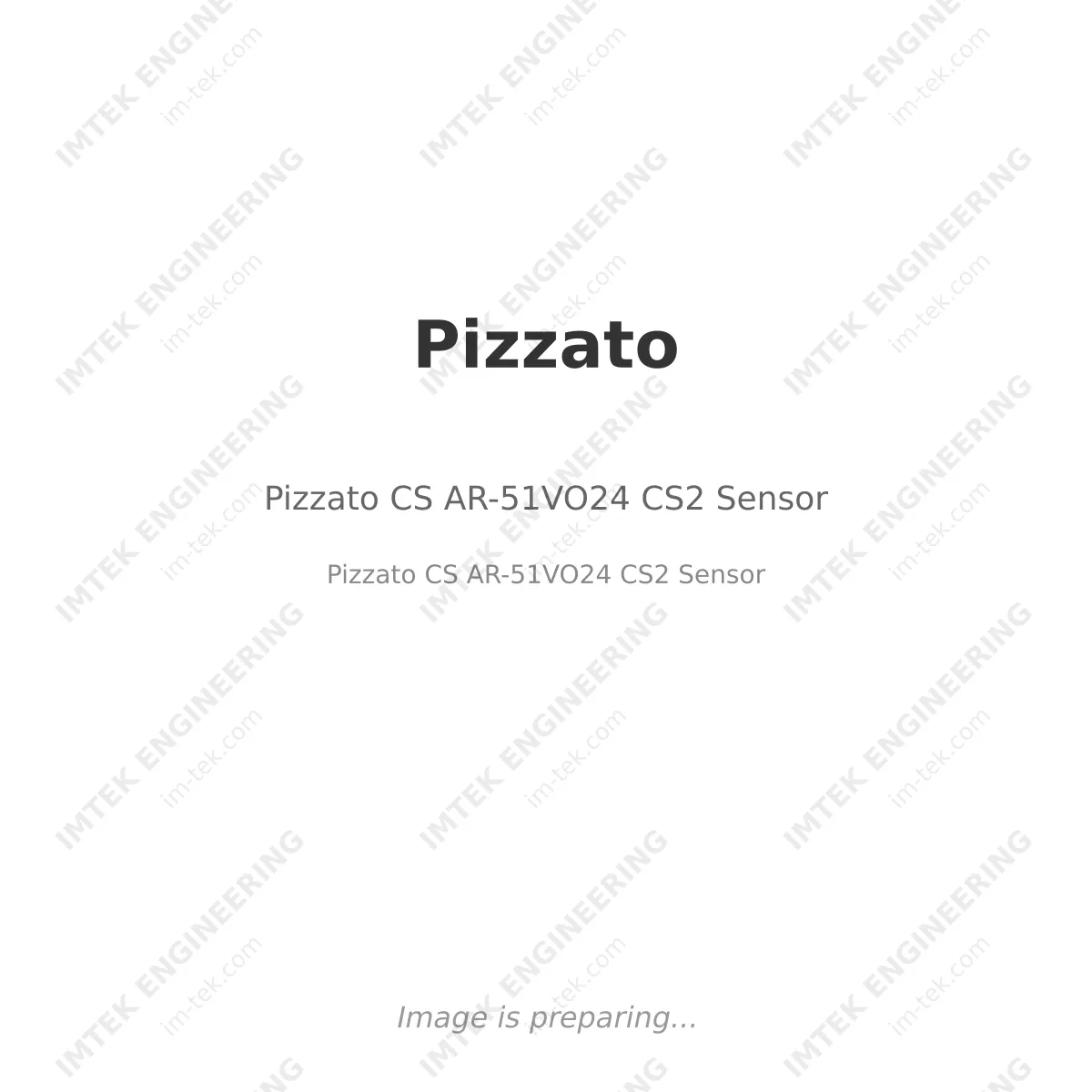 Pizzato Pizzato CS AR-51VO24 CS2 Sensor - Pizzato CS AR-51VO24 CS2 Sensor