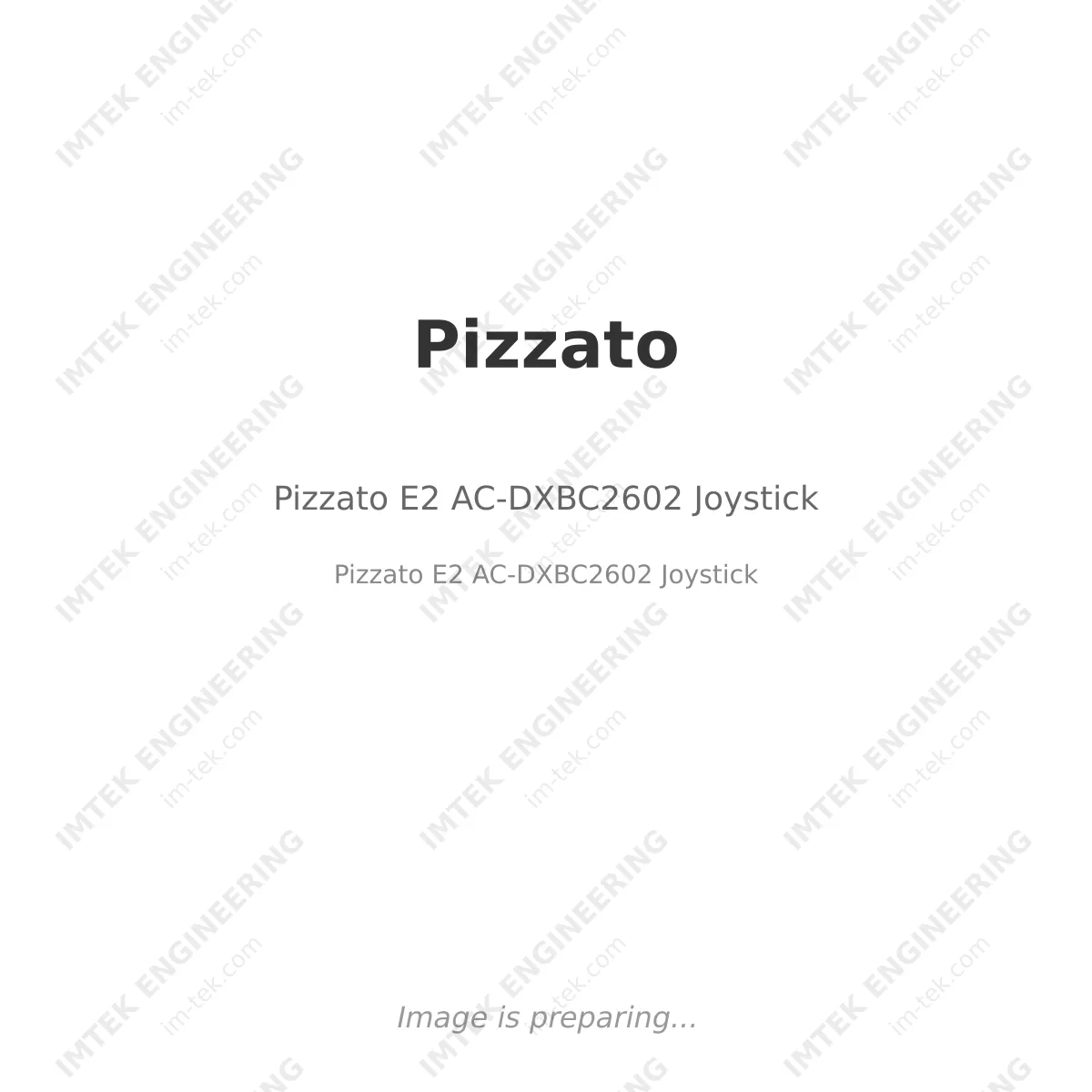 Pizzato Pizzato E2 AC-DXBC2602 Joystick - Pizzato E2 AC-DXBC2602 Joystick