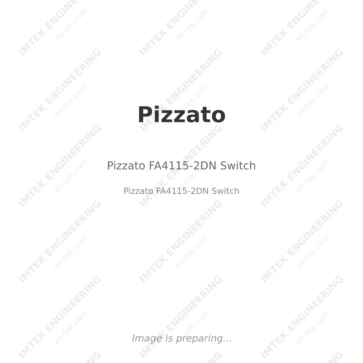 Pizzato Pizzato FA4115-2DN Switch - Pizzato FA4115-2DN Switch