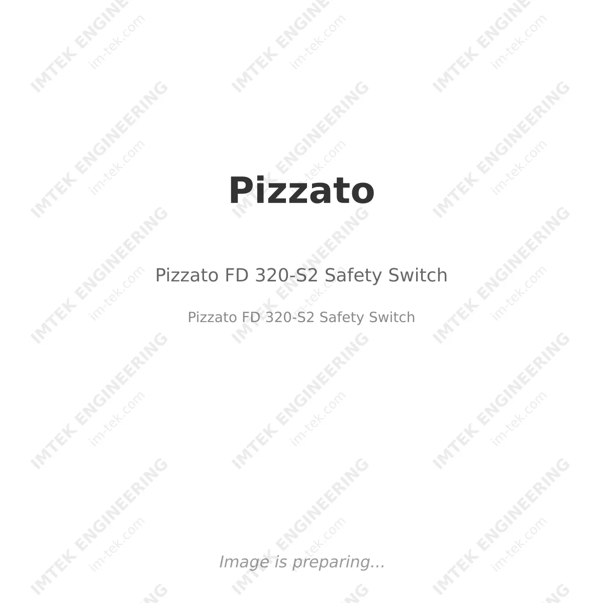 Pizzato Pizzato FD 320-S2 Safety Switch - Pizzato FD 320-S2 Safety Switch