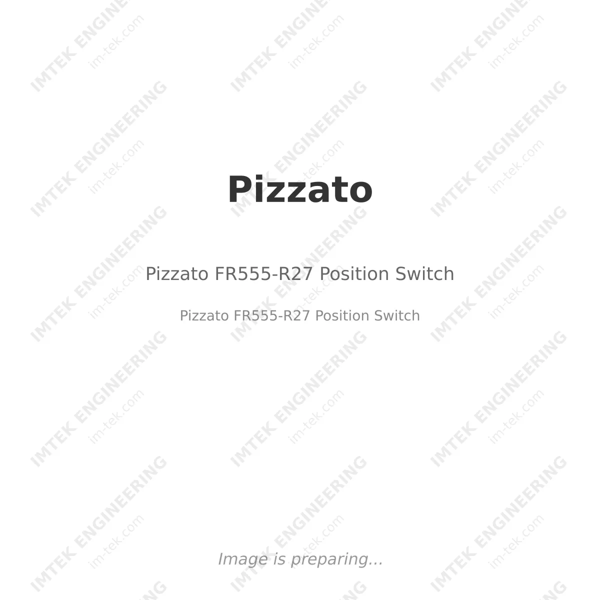 Pizzato Pizzato FR555-R27 Position Switch - Pizzato FR555-R27 Position Switch