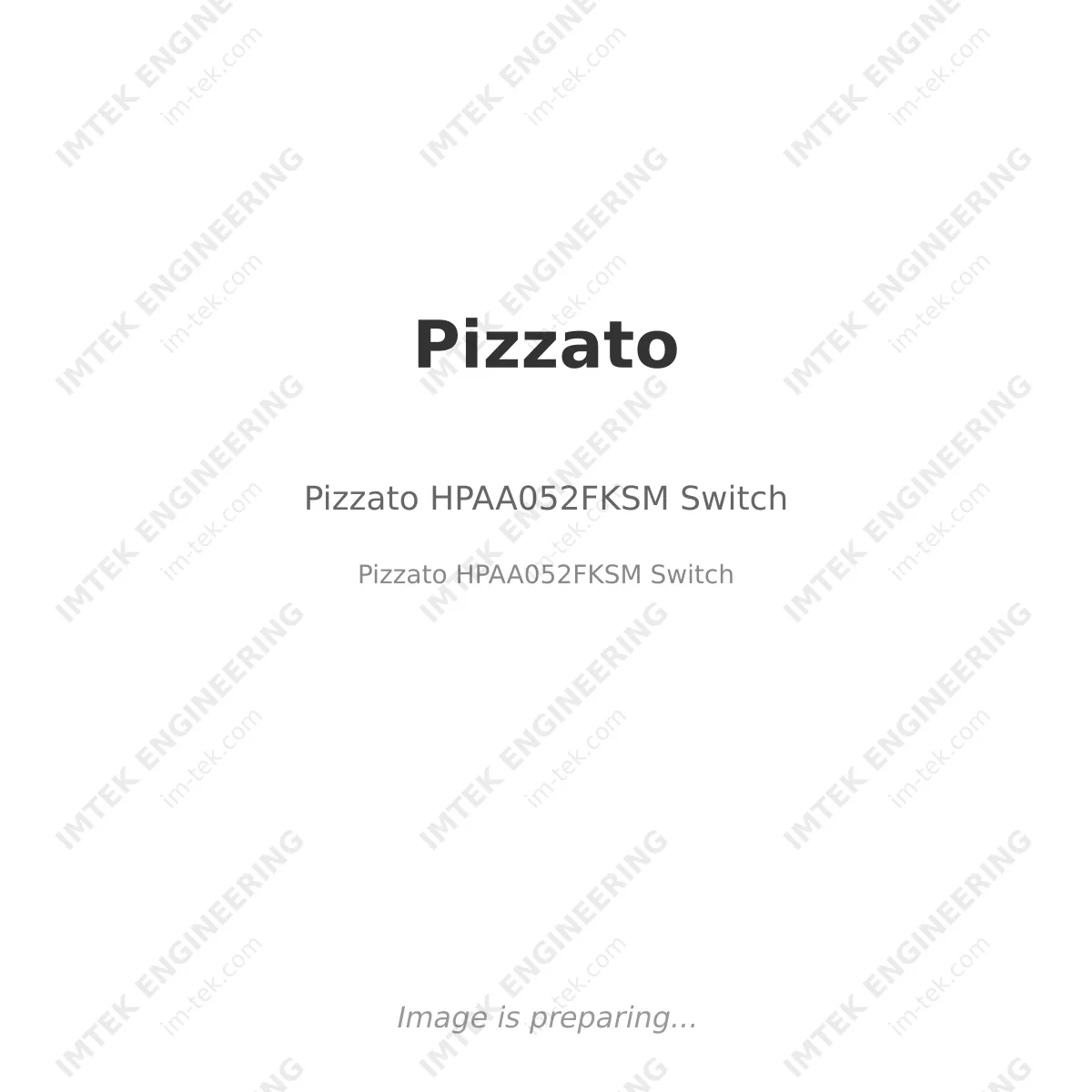 Pizzato Pizzato HPAA052FKSM Switch - Pizzato HPAA052FKSM  Switch
