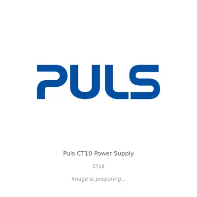 Puls Puls CT10 Power Supply - CT10