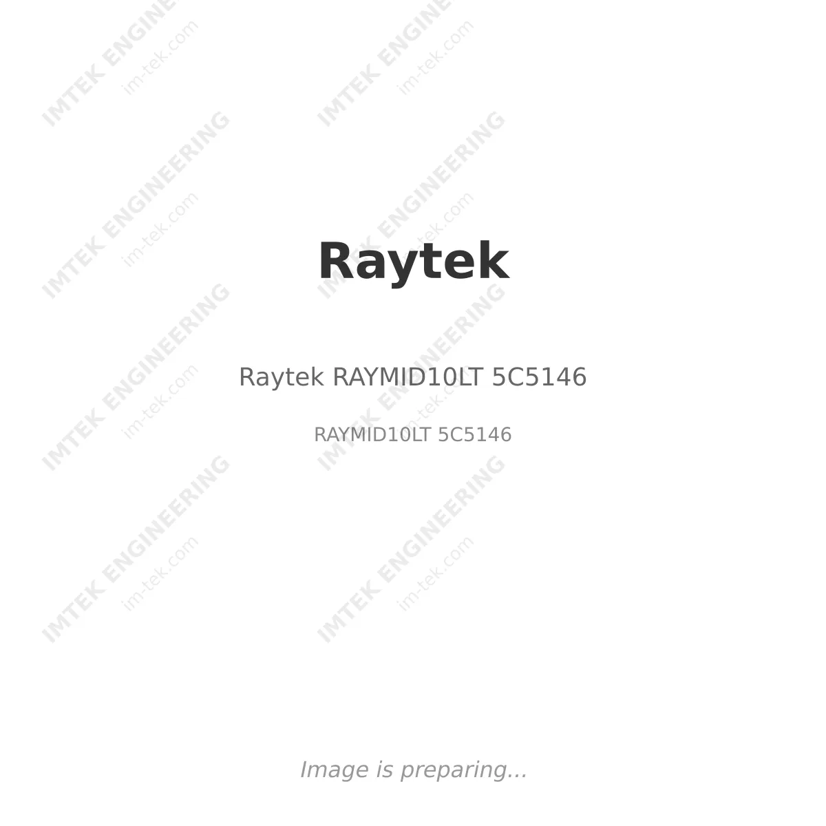 Raytek Raytek RAYMID10LT 5C5146 - RAYMID10LT 5C5146