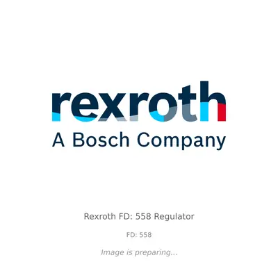 Rexroth Rexroth FD: 558 Regulator - FD: 558 thumbnail 1
