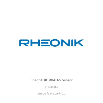 Rheonik Rheonik RHM04165 Sensor - RHM04165