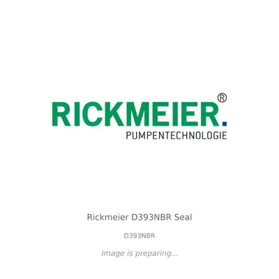 Rickmeier Rickmeier D393NBR Seal - D393NBR