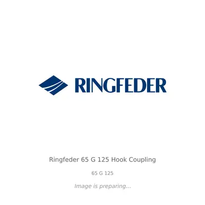 Ringfeder Ringfeder 65 G 125 Hook Coupling - 65 G 125
