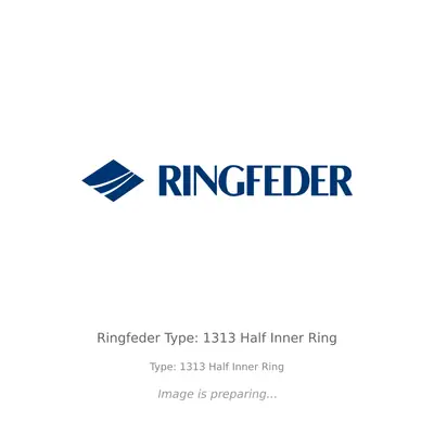 Ringfeder Ringfeder Type: 1313 Half Inner Ring - Type: 1313  Half Inner Ring