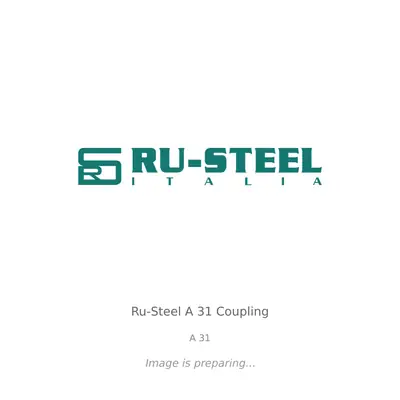 Ru-Steel Ru-Steel A 31 Coupling - A 31
