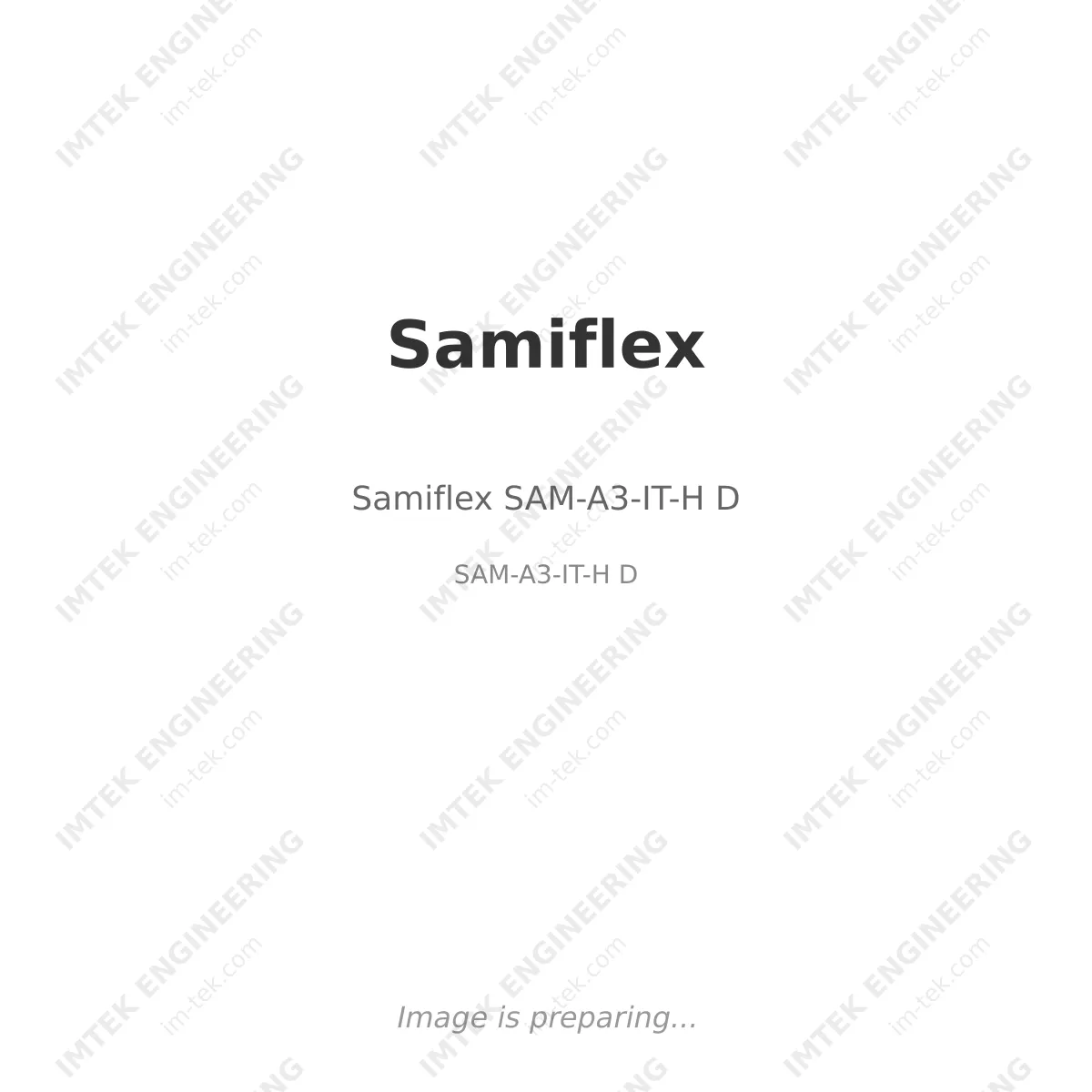 Samiflex Samiflex SAM-A3-IT-H D - SAM-A3-IT-H D