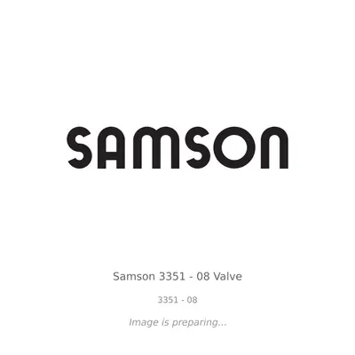 Samson Samson 3351 - 08 Valve - 3351 - 08