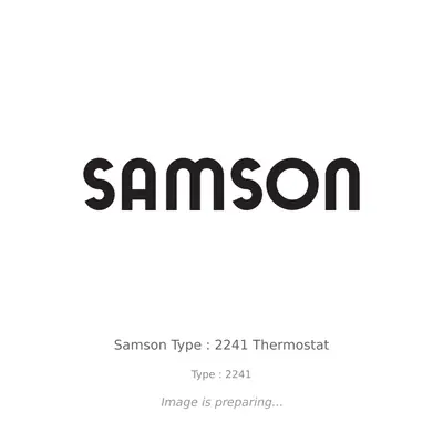 Samson Samson Type : 2241 Thermostat - Type : 2241