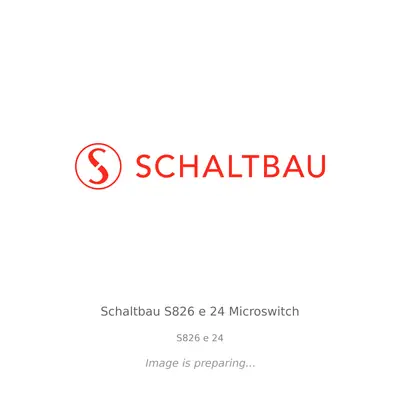 Schaltbau Schaltbau S826 e 24 Microswitch - S826 e 24 thumbnail 1