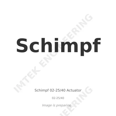 Schimpf Schimpf 02-25/40 Actuator - 02-25/40 thumbnail 1