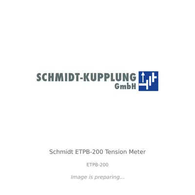 Schmidt Schmidt ETPB-200 Tension Meter - ETPB-200