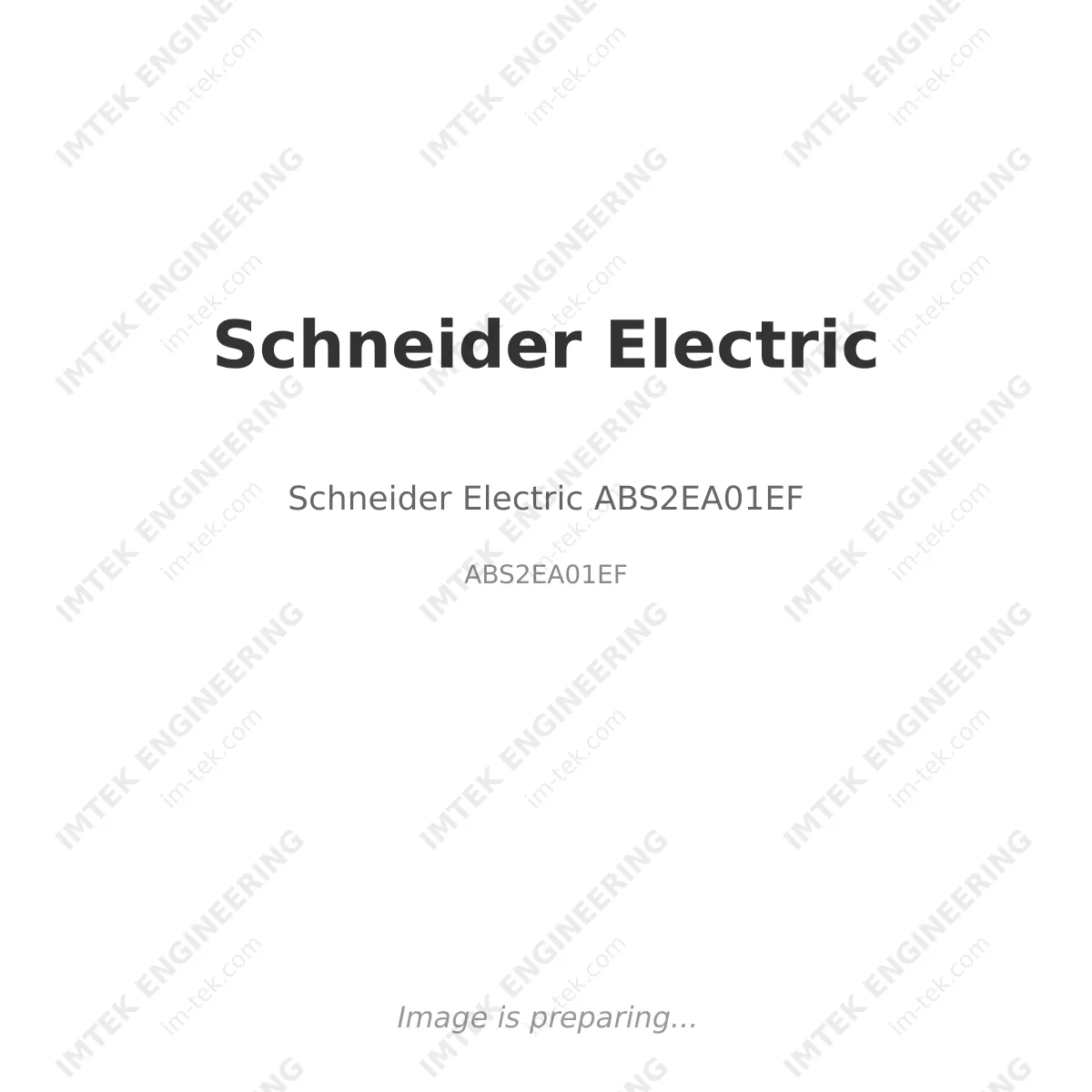 Schneider Electric Schneider Electric ABS2EA01EF - ABS2EA01EF