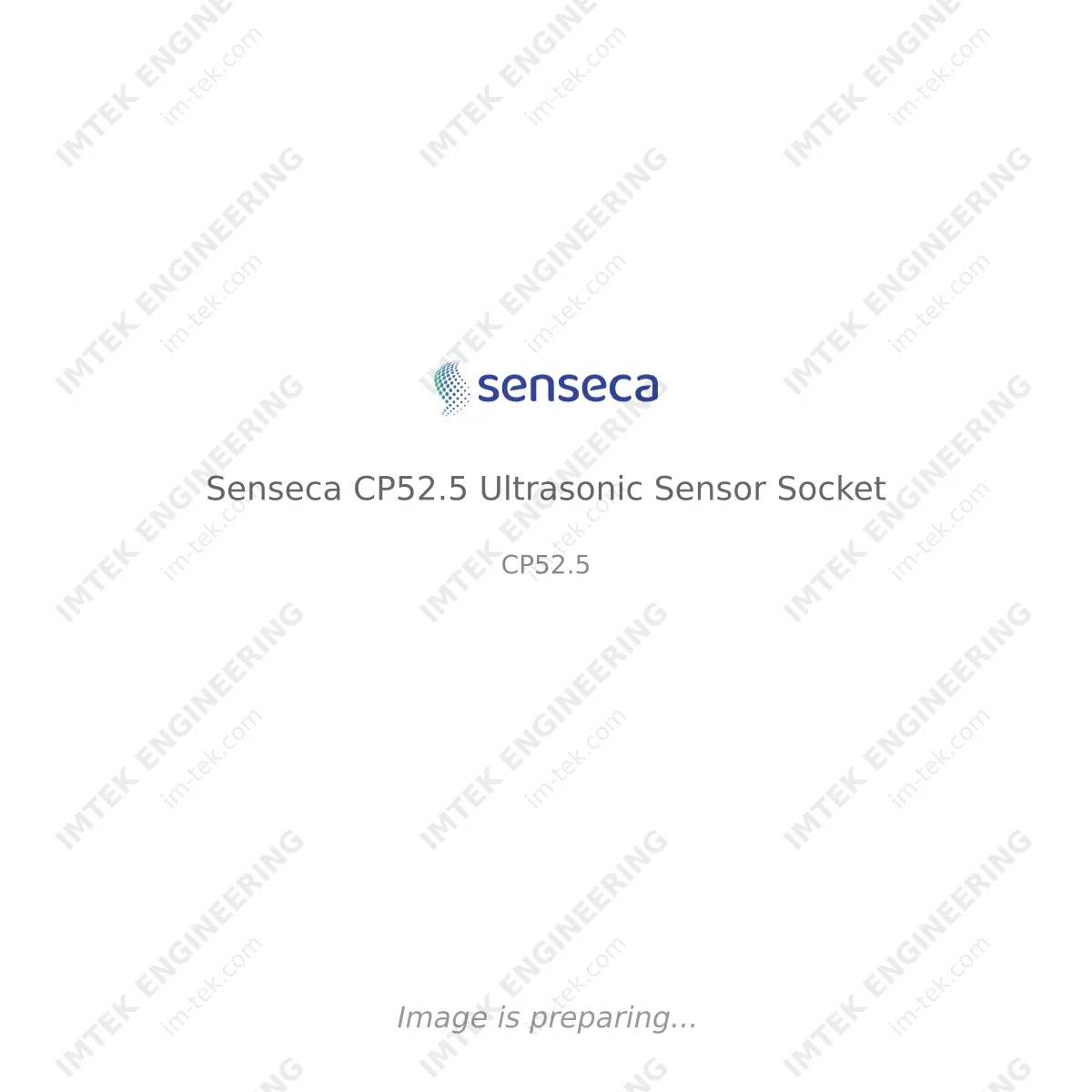 Senseca Senseca CP52.5 Ultrasonic Sensor Socket - CP52.5