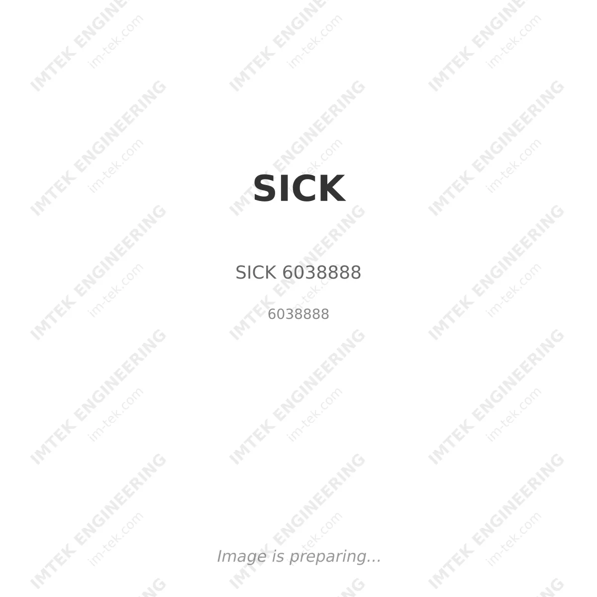 SICK SICK 6038888 - 6038888