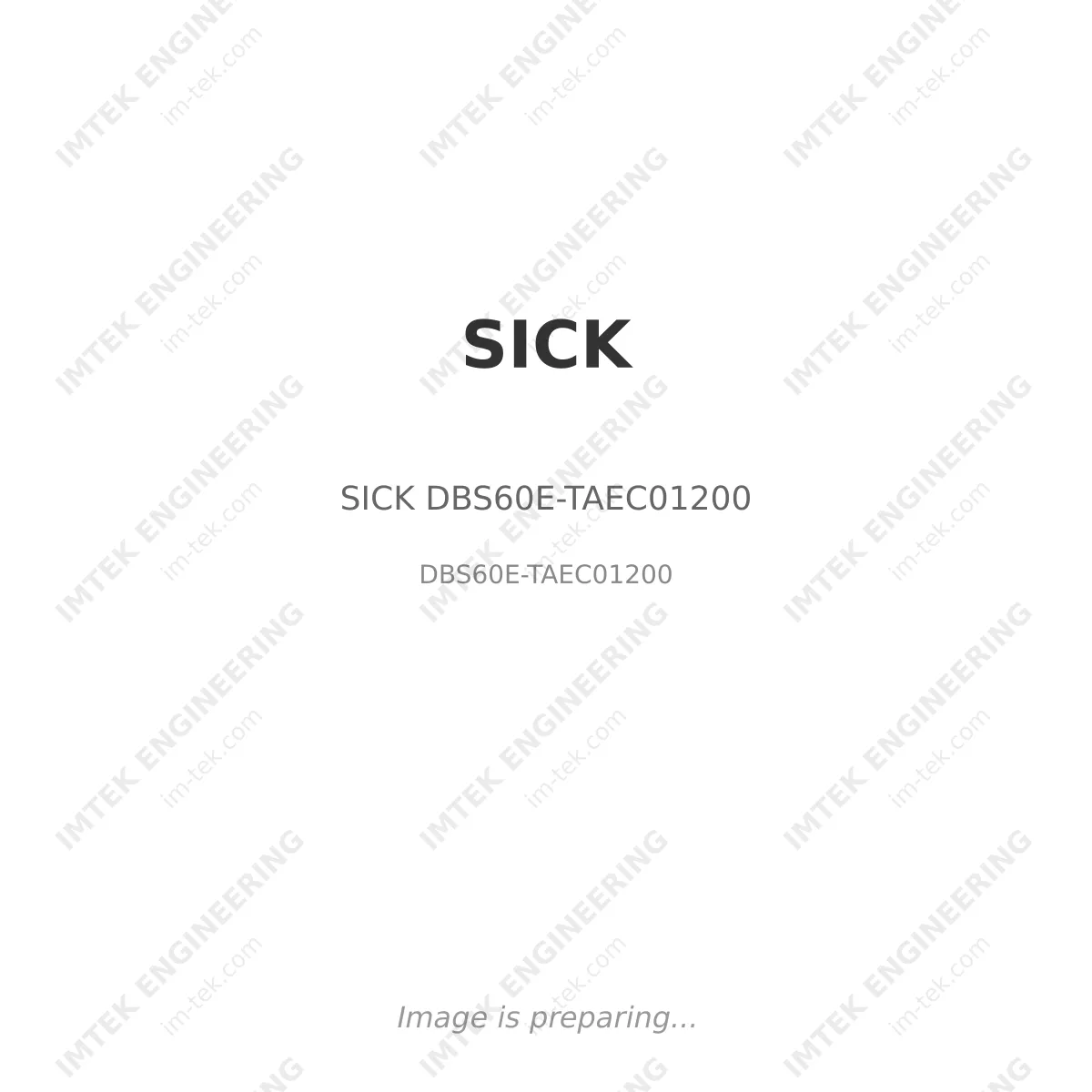 SICK SICK DBS60E-TAEC01200 - DBS60E-TAEC01200