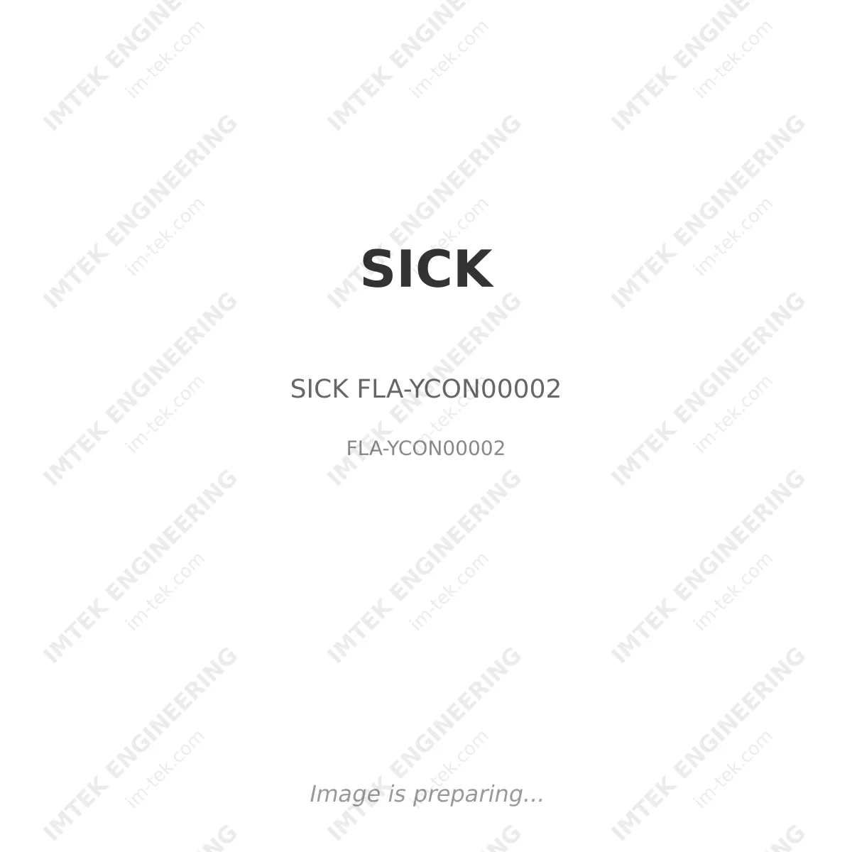 SICK SICK FLA-YCON00002 - FLA-YCON00002
