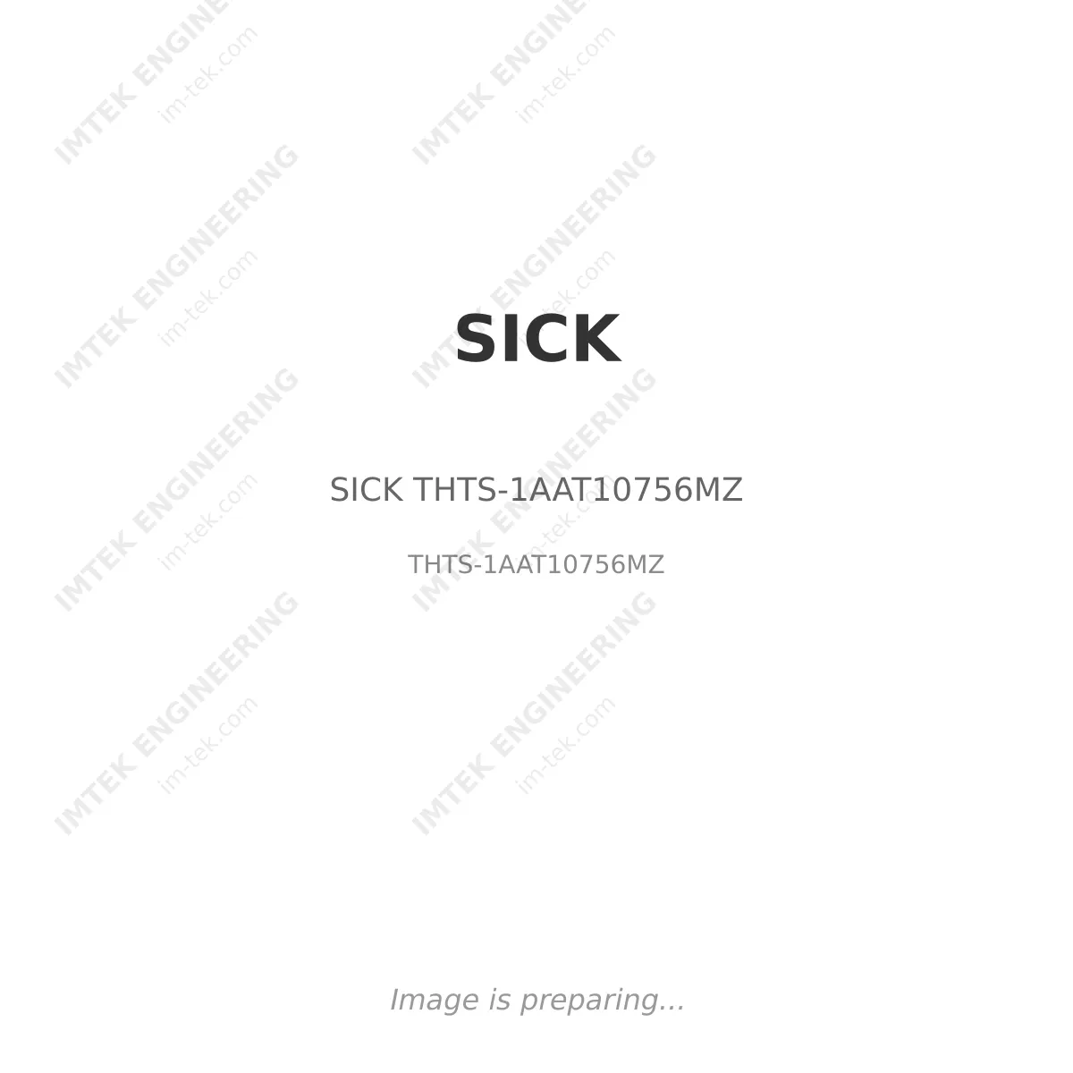 SICK SICK THTS-1AAT10756MZ - THTS-1AAT10756MZ