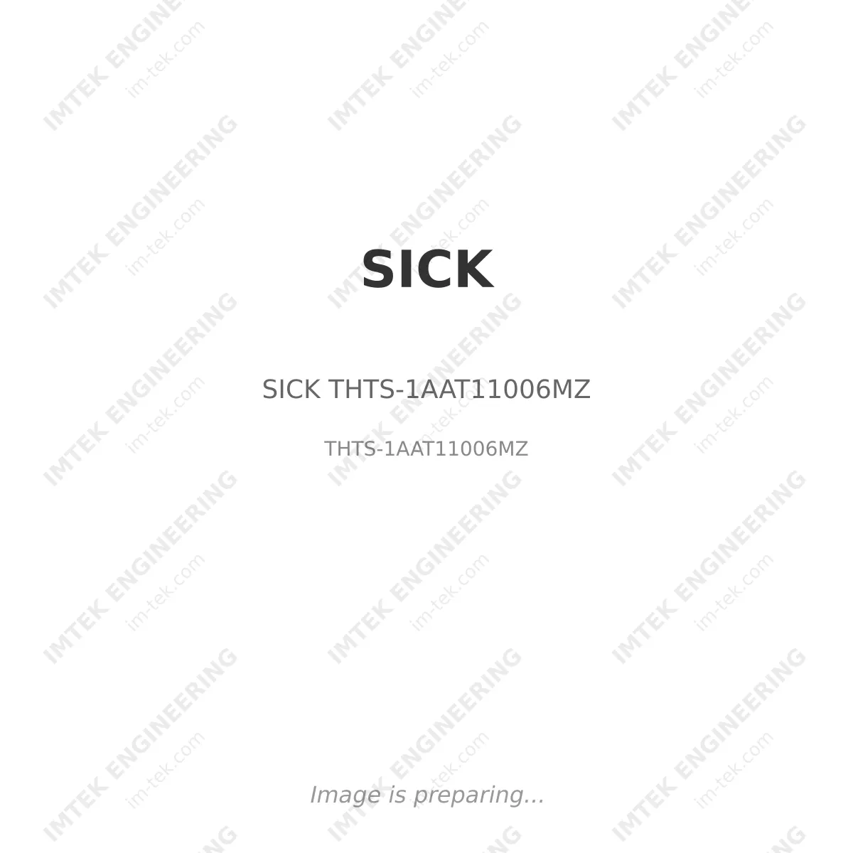 SICK SICK THTS-1AAT11006MZ - THTS-1AAT11006MZ