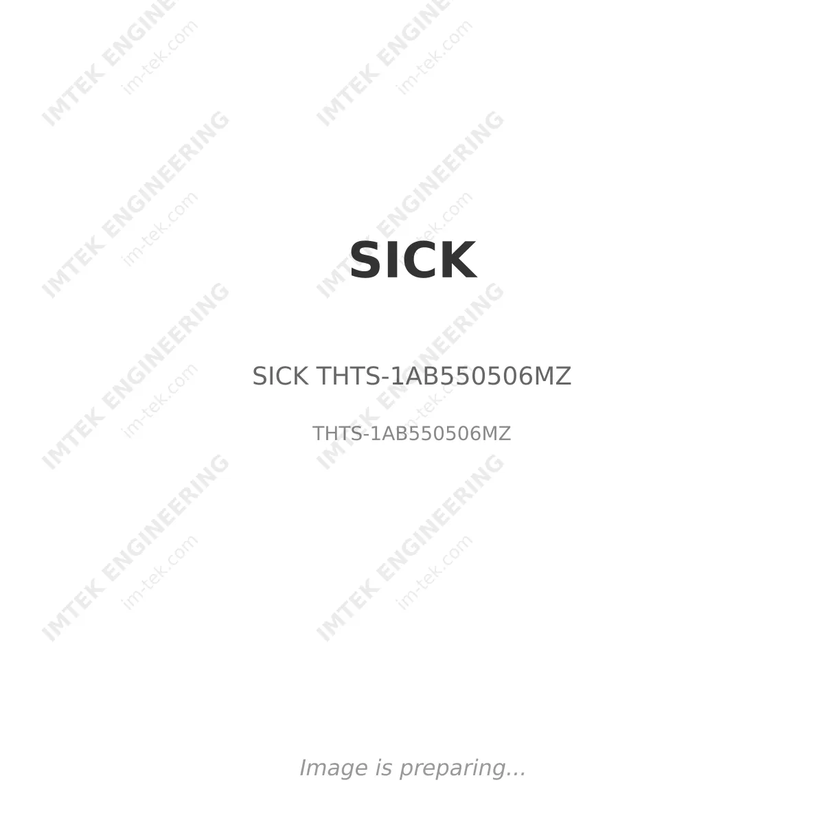 SICK SICK THTS-1AB550506MZ - THTS-1AB550506MZ