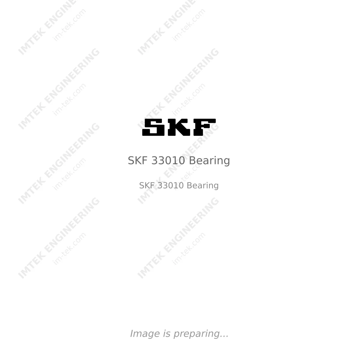 SKF SKF 33010 Bearing - SKF 33010 Bearing