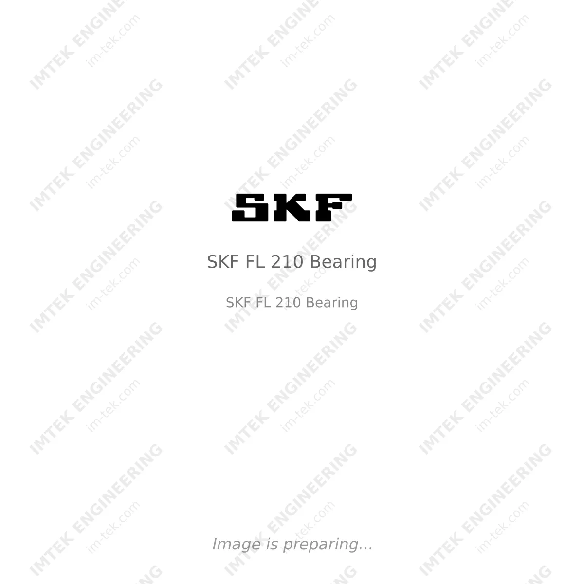 SKF SKF FL 210 Bearing - SKF FL 210  Bearing