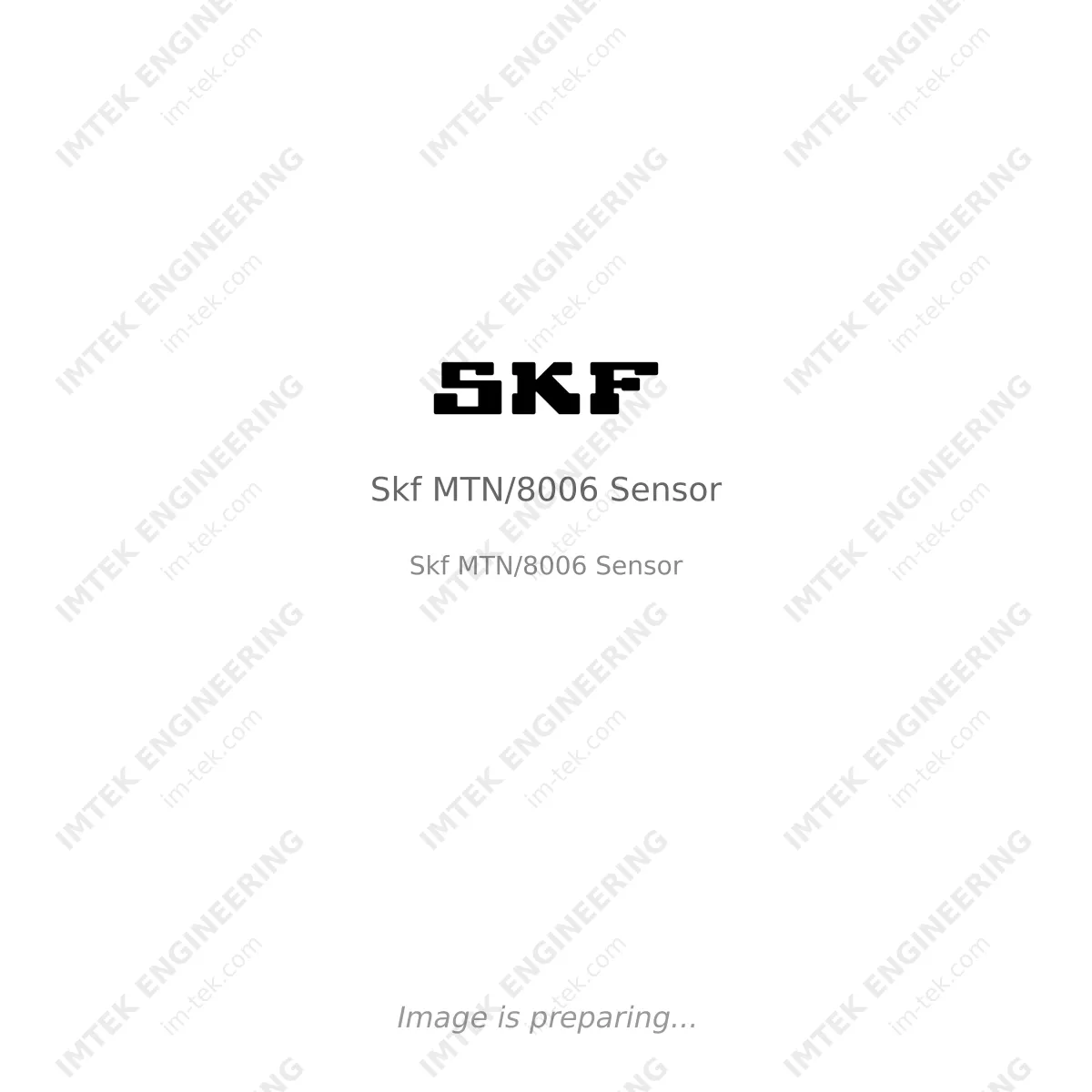 SKF Skf MTN/8006 Sensor - Skf MTN/8006 Sensor
