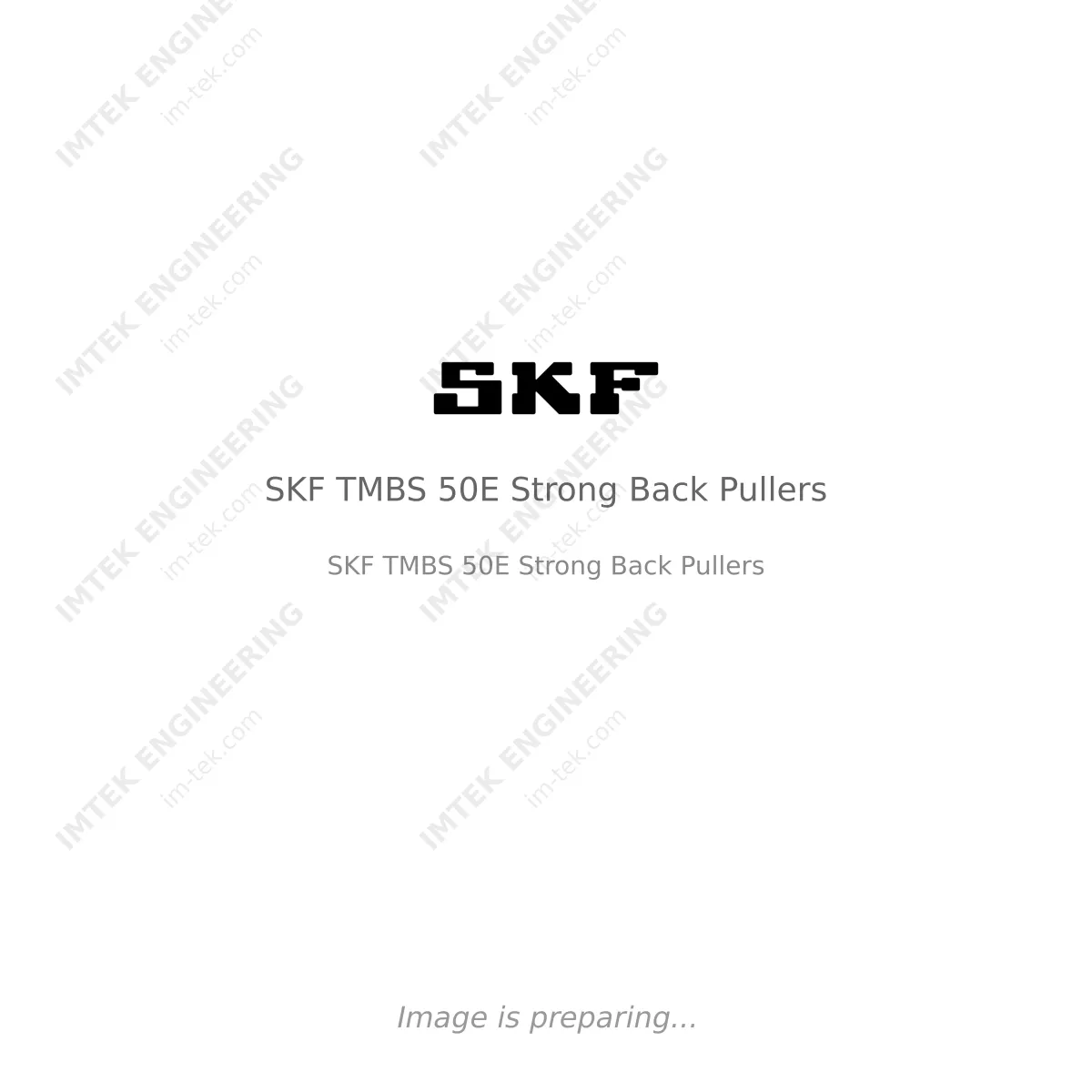 SKF SKF TMBS 50E Strong Back Pullers - SKF TMBS 50E Strong Back Pullers