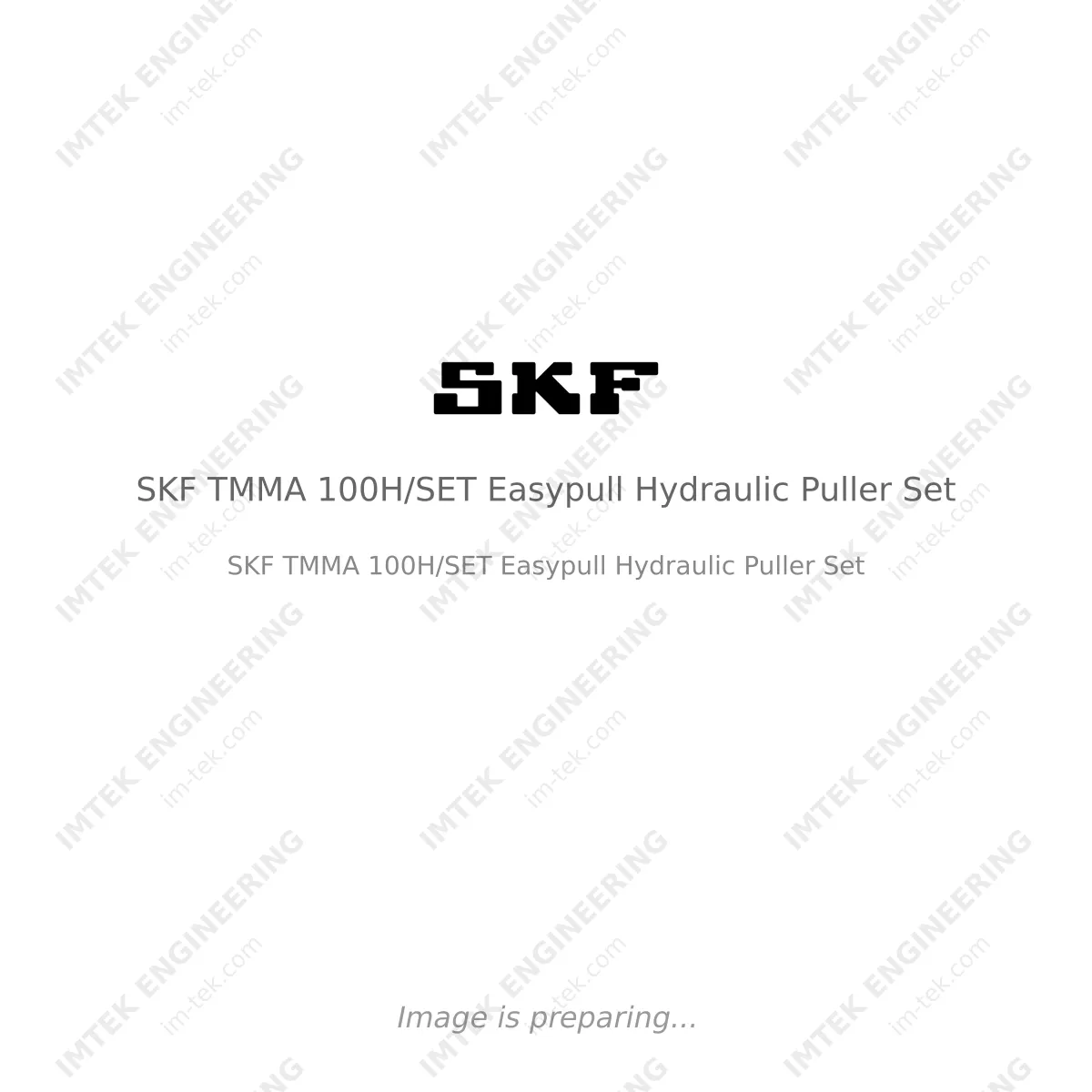 SKF SKF TMMA 100H/SET Easypull Hydraulic Puller Set - SKF TMMA 100H/SET Easypull Hydraulic Puller Set