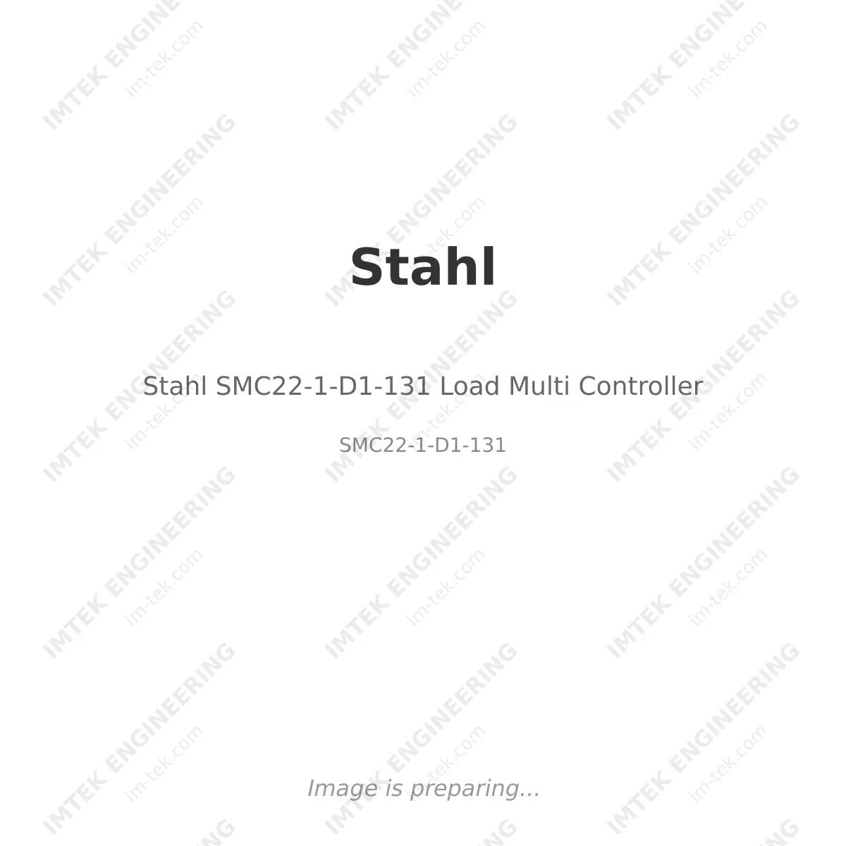 Stahl Stahl SMC22-1-D1-131 Load Multi Controller - SMC22-1-D1-131