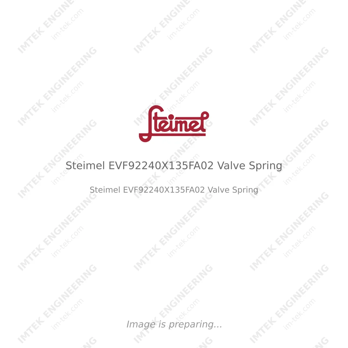 Steimel Steimel EVF92240X135FA02 Valve Spring - Steimel EVF92240X135FA02 Valve Spring