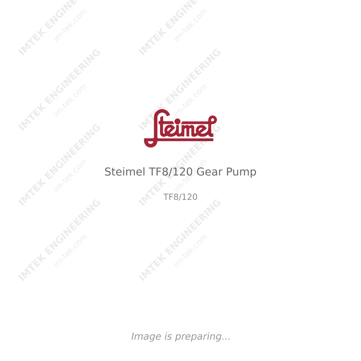 Steimel Steimel TF8/120 Gear Pump - TF8/120