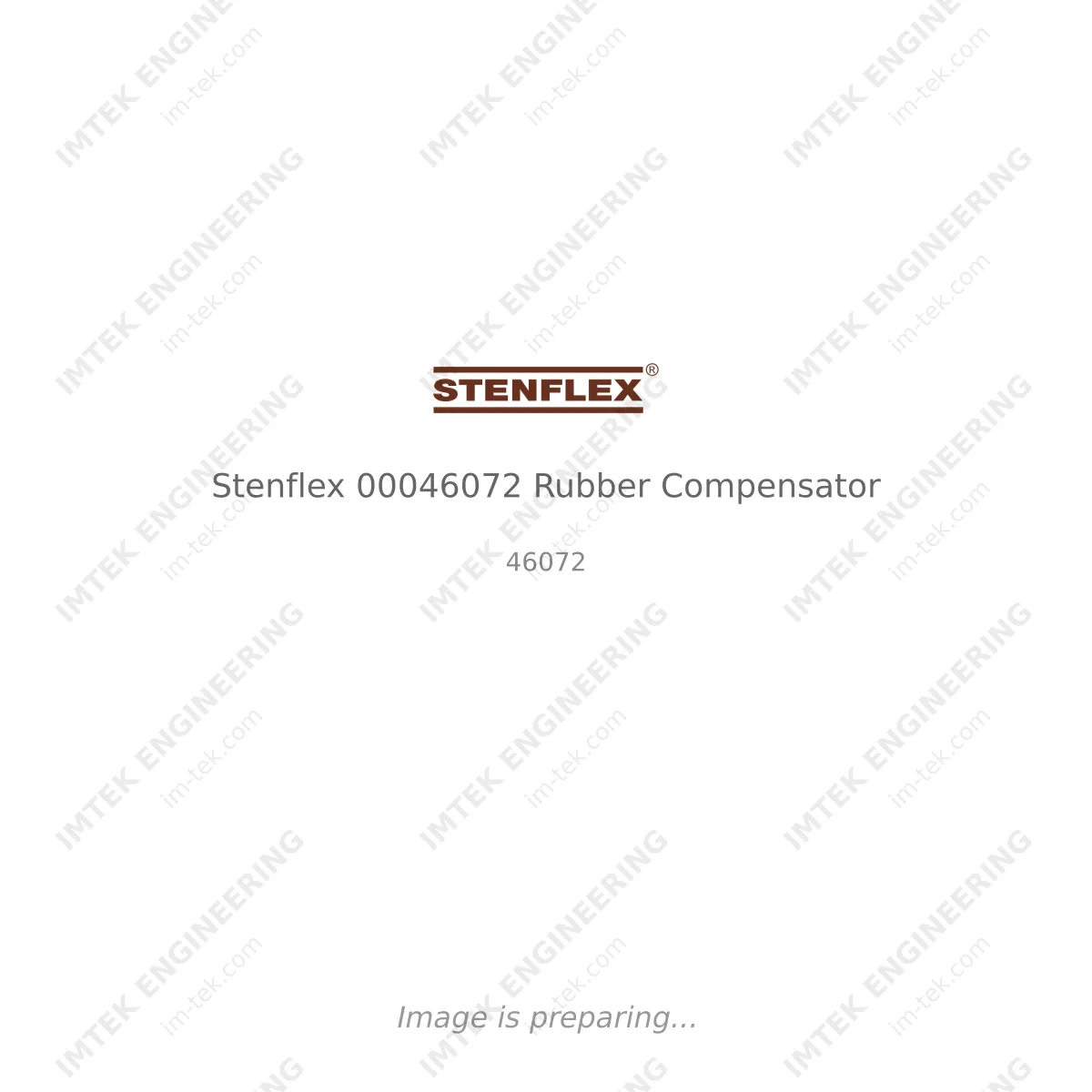 Stenflex Stenflex 00046072 Rubber Compensator - 46072