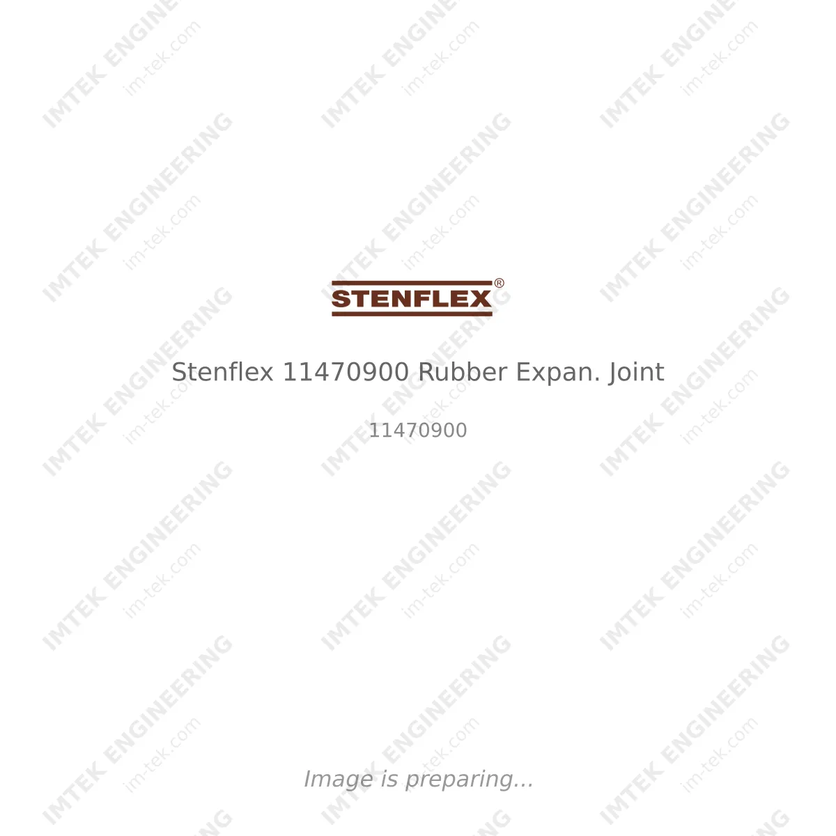 Stenflex Stenflex 11470900 Rubber Expan. Joint - 11470900