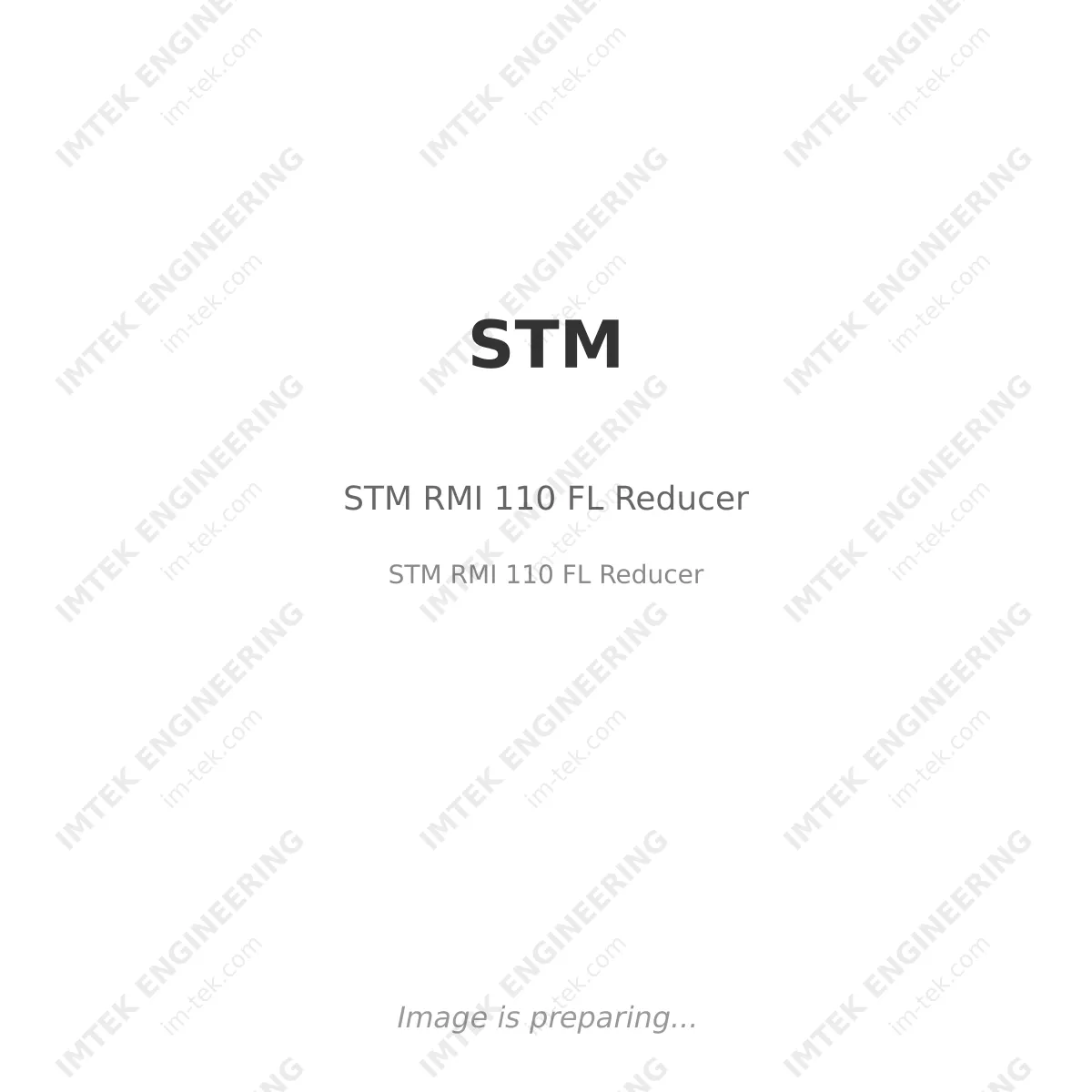 STM STM RMI 110 FL Reducer - STM RMI 110 FL Reducer