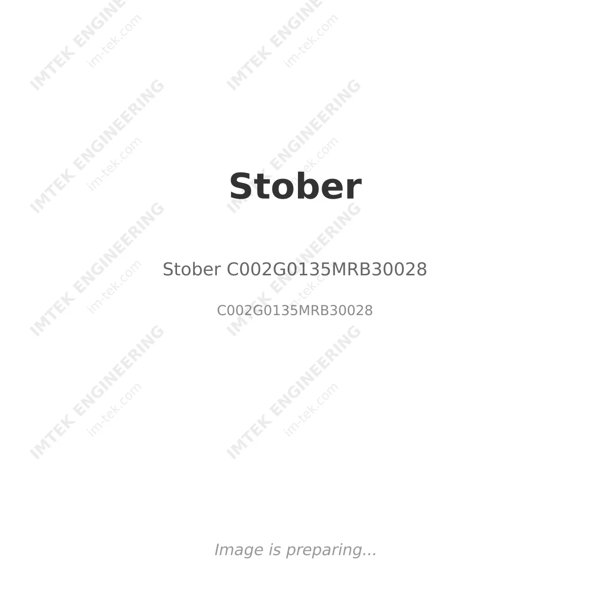 Stober Stober C002G0135MRB30028 - C002G0135MRB30028