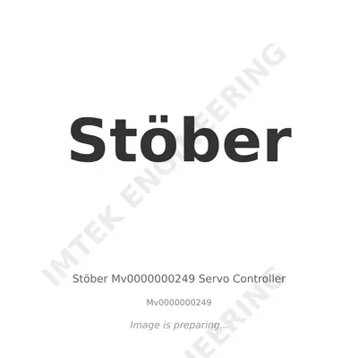 Stöber Stober Mv0000000249 Servo Controller - Mv0000000249 thumbnail 1