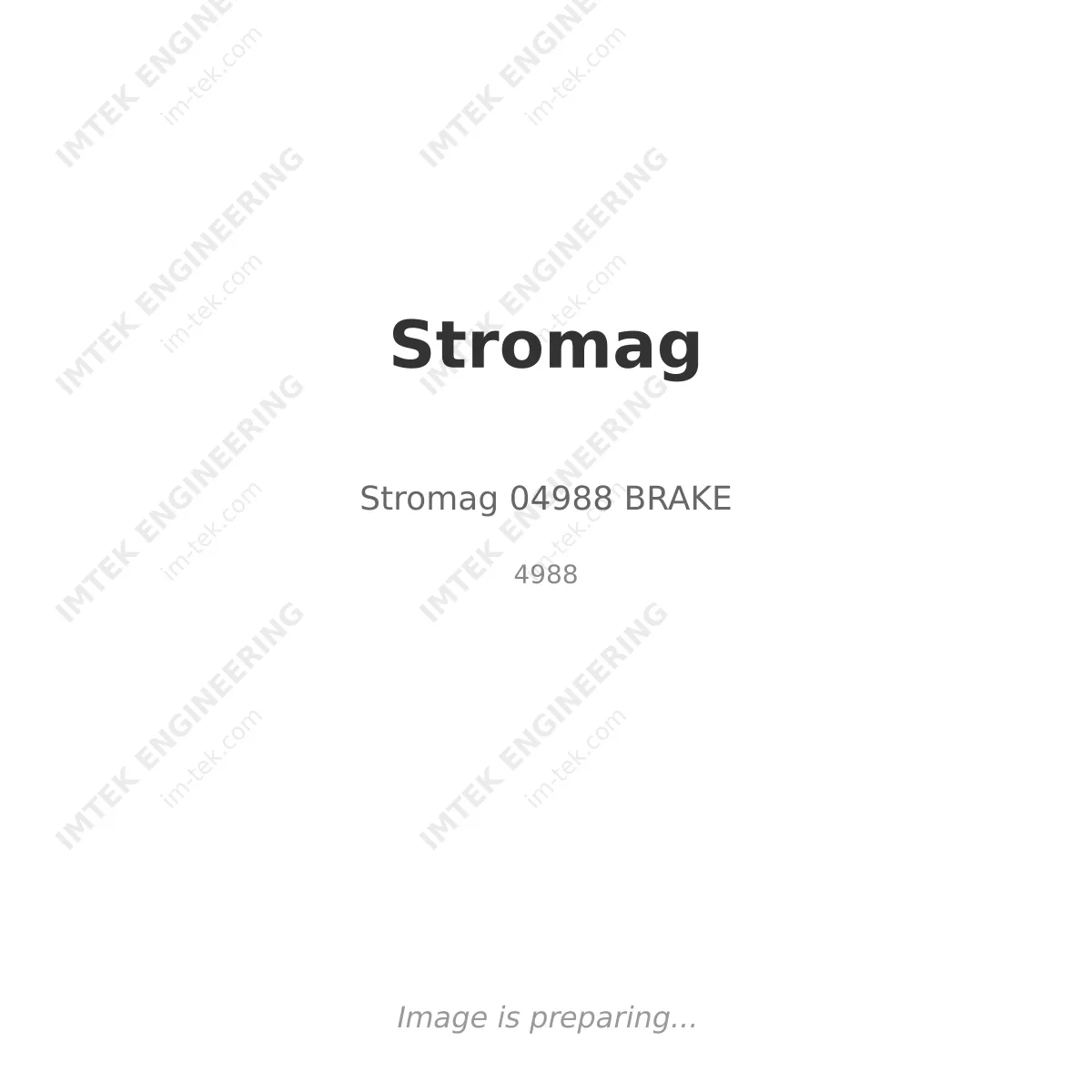 Stromag Stromag 04988 BRAKE - 4988