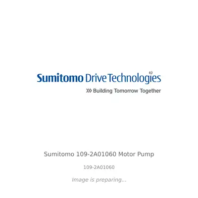 Sumitomo Sumitomo 109-2A01060 Motor Pump - 109-2A01060 thumbnail 1