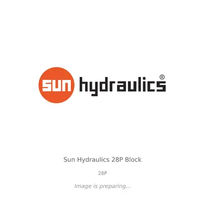 Sun Hydraulics Sun Hydraulics 28P Block - 28P