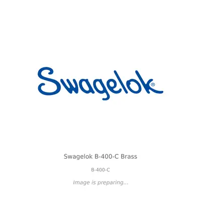 Swagelok Swagelok B-400-C Brass - B-400-C