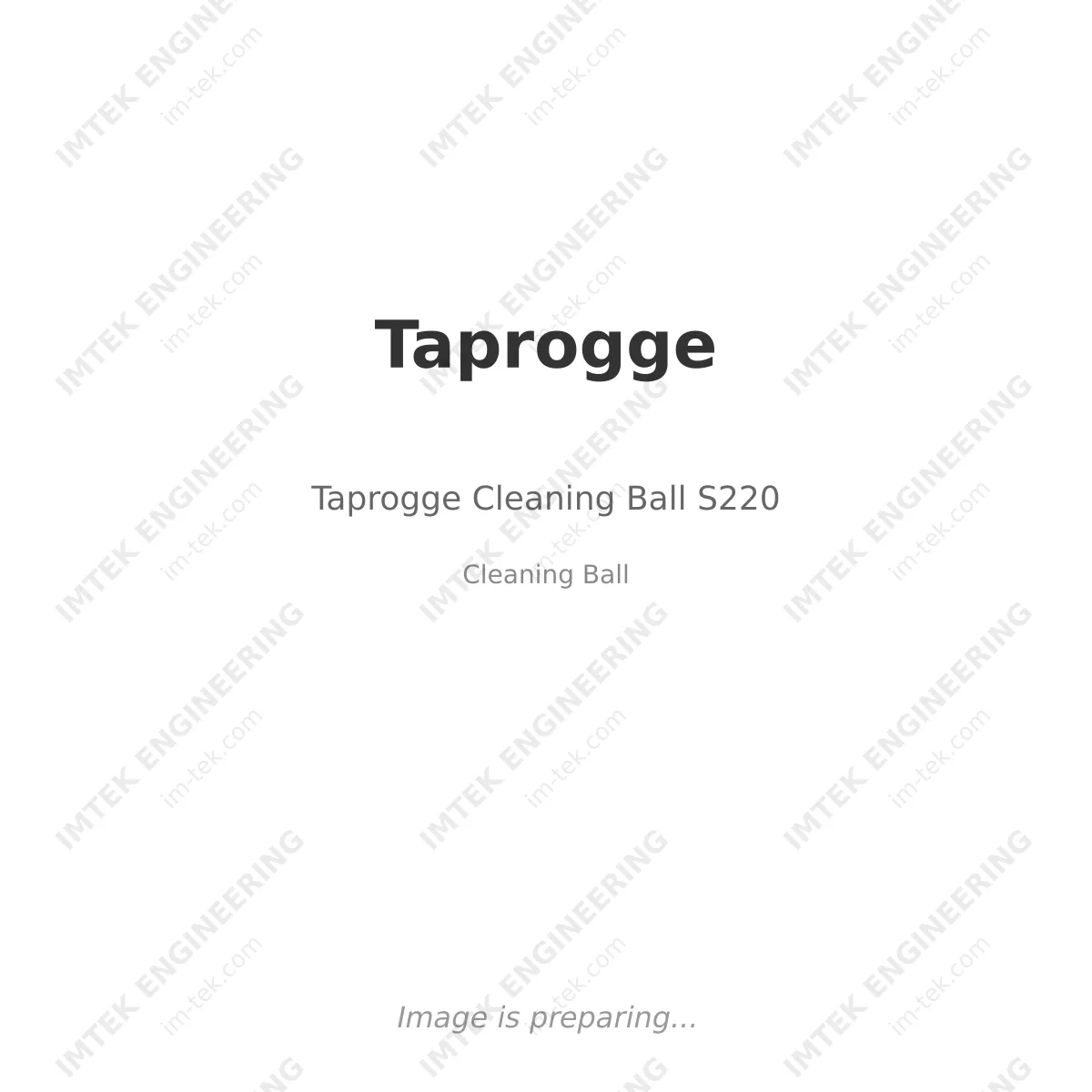 Taprogge Taprogge Cleaning Ball S220 - Cleaning Ball