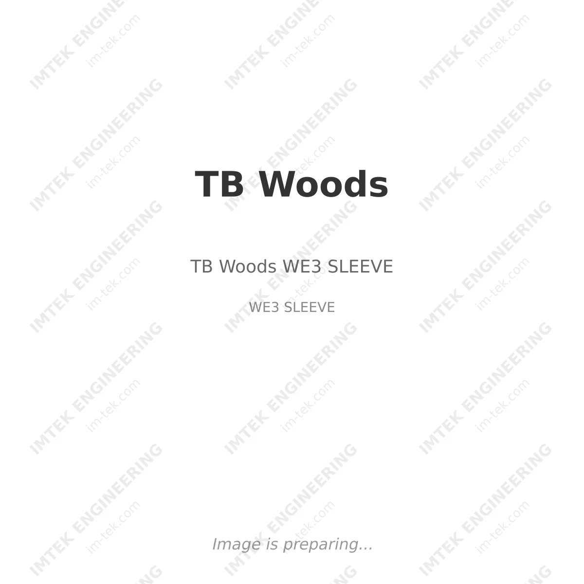 TB Woods TB Woods WE3 SLEEVE - WE3 SLEEVE
