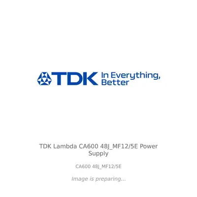TDK Lambda TDK Lambda CA600 48J_MF12/5E Power Supply - CA600 48J_MF12/5E