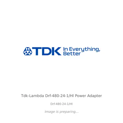 TDK Lambda Tdk-Lambda Drf-480-24-1/Hl Power Adapter - Drf-480-24-1/Hl