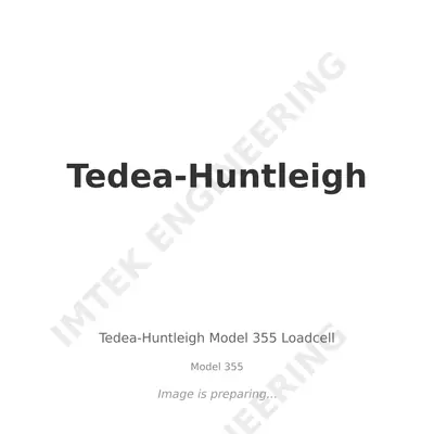 Tedea-Huntleigh Tedea-Huntleigh Model 355 Loadcell - Model 355